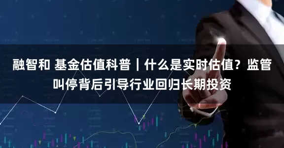 融智和 基金估值科普｜什么是实时估值？监管叫停背后引导行业回归长期投资