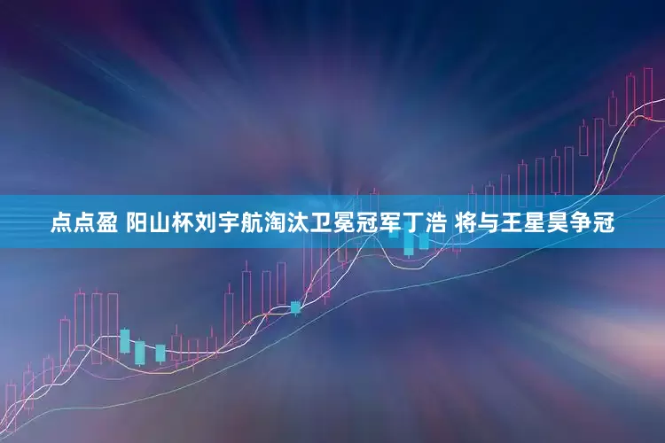 点点盈 阳山杯刘宇航淘汰卫冕冠军丁浩 将与王星昊争冠